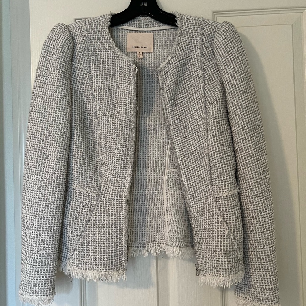 Rebecca Taylor tweed jacket size 2